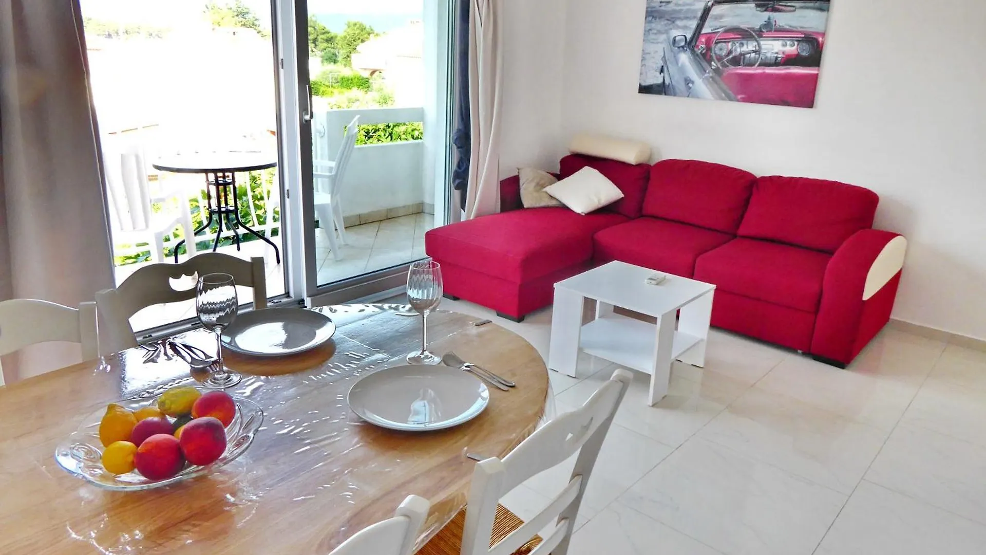 Apartments Curicta 1 location